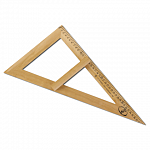 Треугольник  деревян. классный, 30*40см, С364 (40)