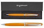 Ручка шариковая SILWERHOFF бизнес-класса "Spektrum" с поворотн.механ., корпус желтый 025036