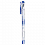 Ручка шариковая LINC "Оto",корпус прозр., синяя (12)