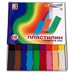 Пластилин ЛУЧ  "КЛАССИКА"  16 цв. 320 г    20С1329-08 (12)