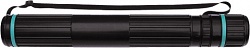Тубус для чертежей телескопический D 90 мм, L700-1100 мм, на ремне, черный ПТ11